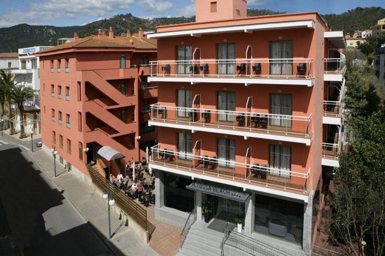 Tossa Beach Center Tossa de Mar Eksteriør billede